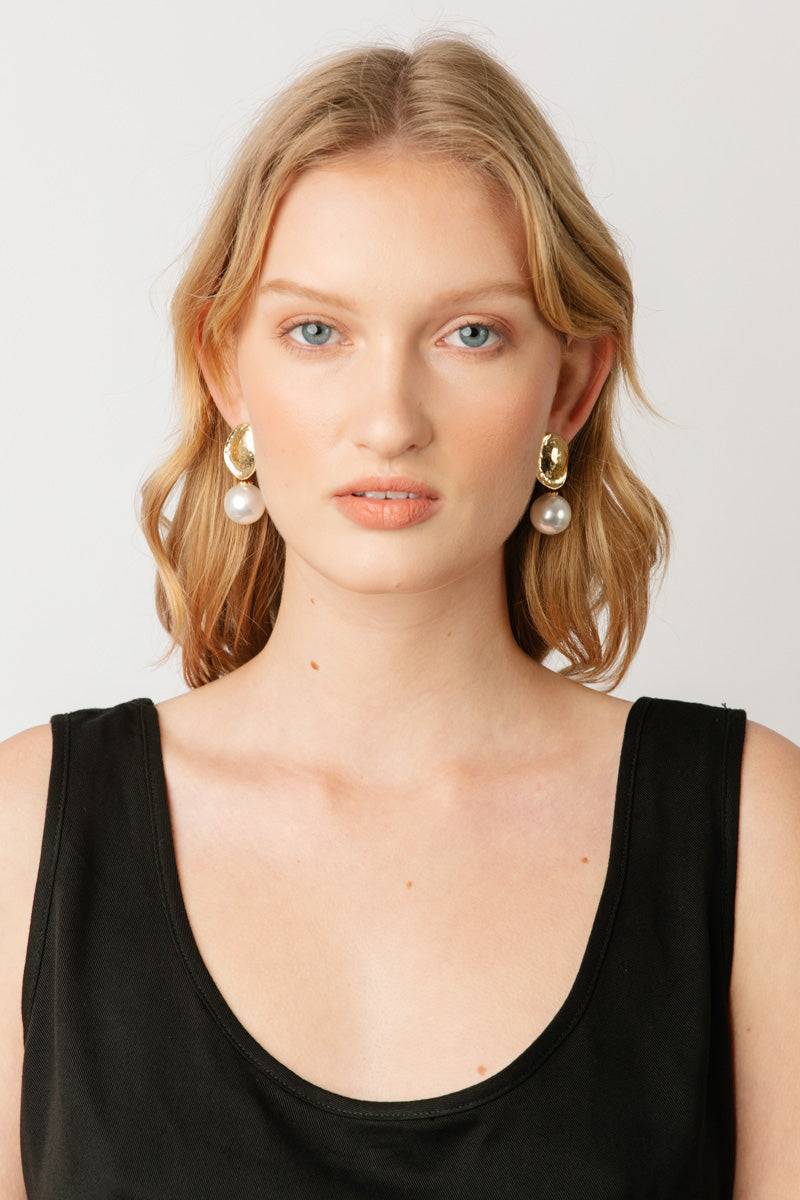 Vivienne Pearl Drop Earrings