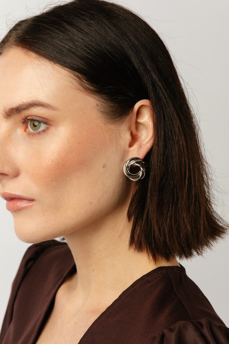 Rope Stud Earrings