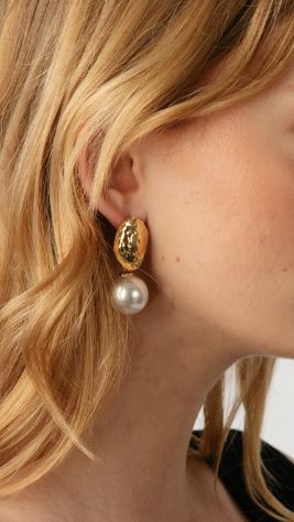 Vivienne Pearl Drop Earrings